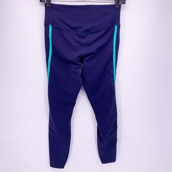 Nike Dri-Fit Blue Athletic Leggings Size Small - Picture 5 of 9